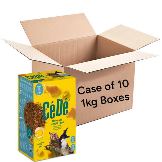 Multi-Box Bundle - CéDé Universal Softbill Food - 1kg x 10