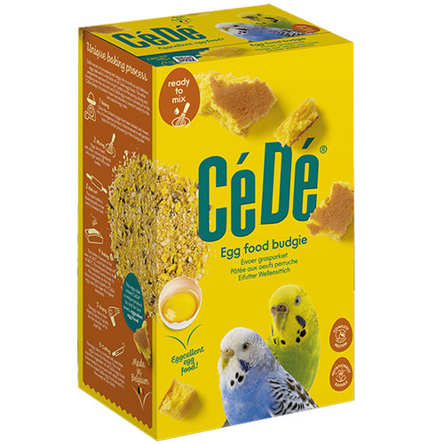 CéDé Premium Eggfood for Budgies & Grass Parakeets
