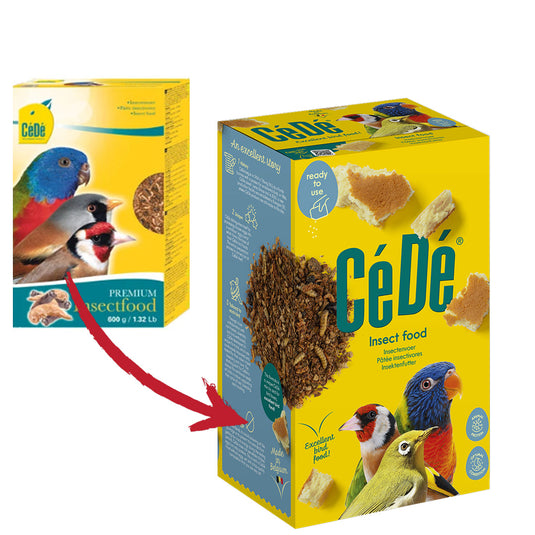 CéDé Premium Insect Food - 600 g / 1.32 lbs