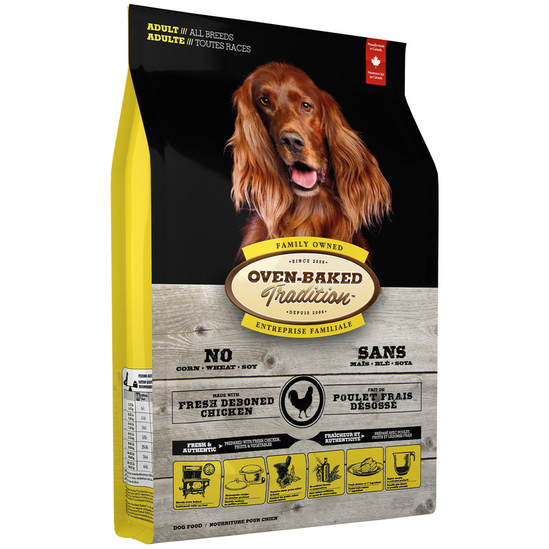 Oven Baked Tradition All Breed Adult Dog Food - Chicken 🍁
