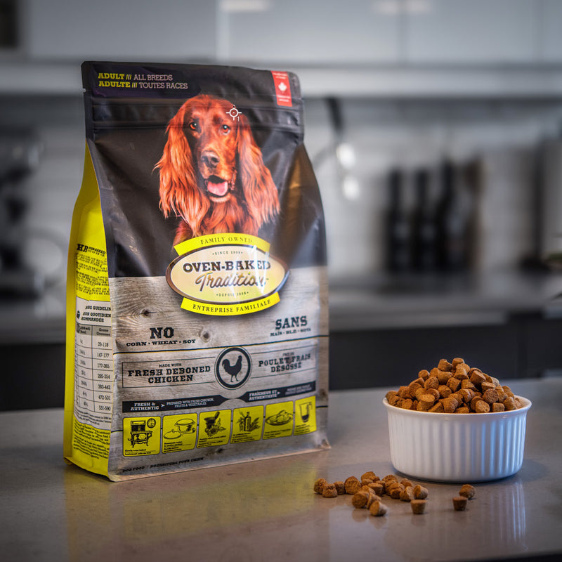 Oven Baked Tradition All Breed Adult Dog Food - Chicken 🍁
