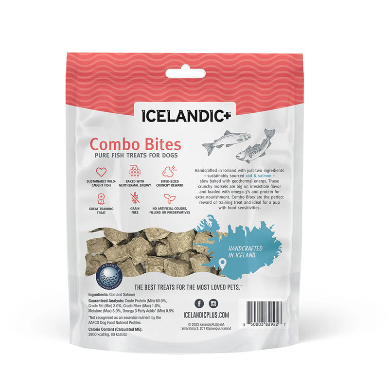 Icelandic+ Cod & Salmon Combo Bites - 3.52 oz
