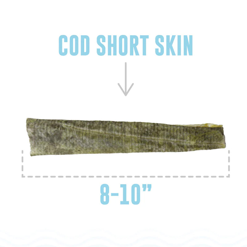 Icelandic+ Short Cod Skin Strips 8-10