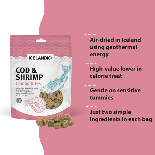 Icelandic+ Cod & Shrimp Combo Bites 3.52 oz