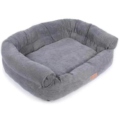 CUMFY Corduroy Sofa Dog Bed w/ Zipper 25