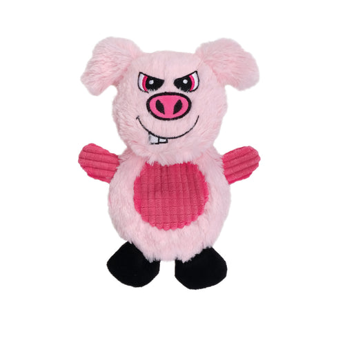 Dogit Flat Friend Dog Toy - Pig