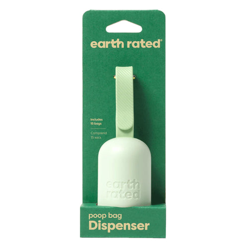 Earth Rated  Poop Bag Dispenser with 15 Bags