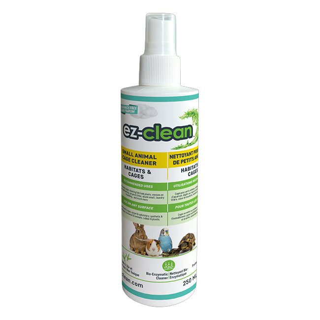 Load image into Gallery viewer, ez-clean bird and small animal cage cleaner bottle 250ml on a white background
