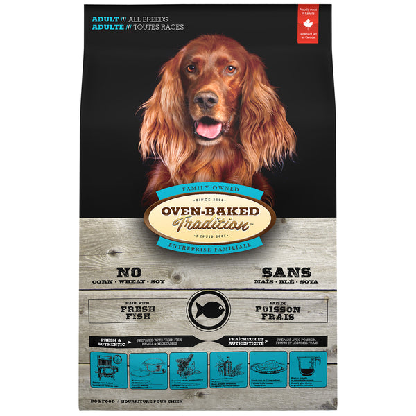 Oven Baked Tradition All Breed Adult Dog Food - Fish Sample