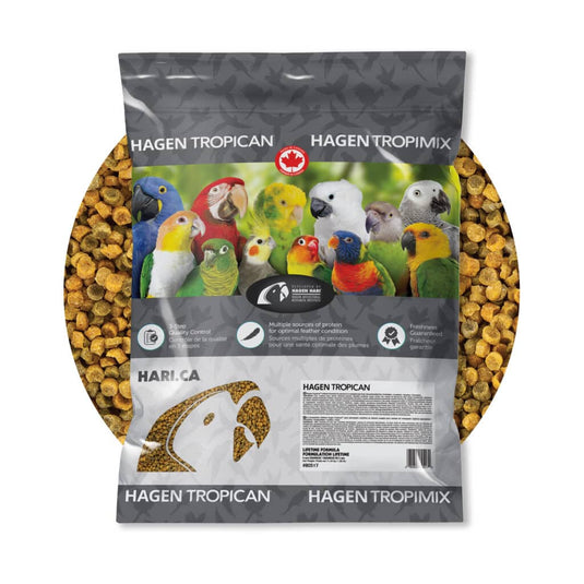 Tropican Lifetime Formula 2mm Granules - Small Parrots 🍁
