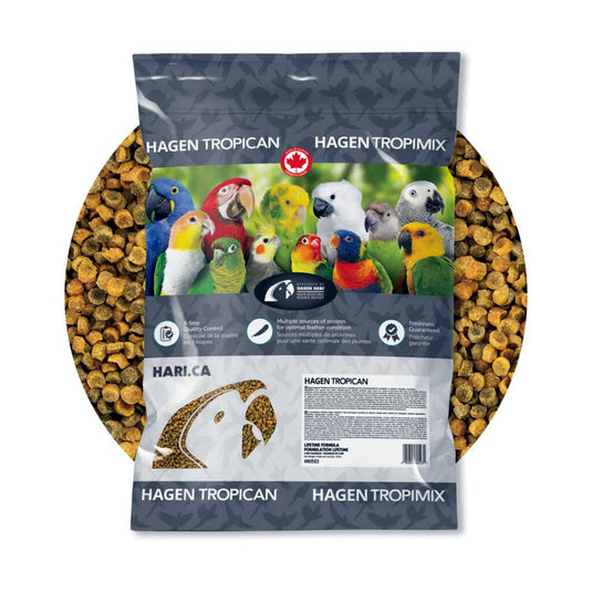 Tropican Lifetime Formula 2mm Granules - Small Parrots 🍁