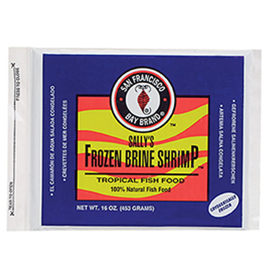 Sally's Frozen Brine Shrimp Fish Food