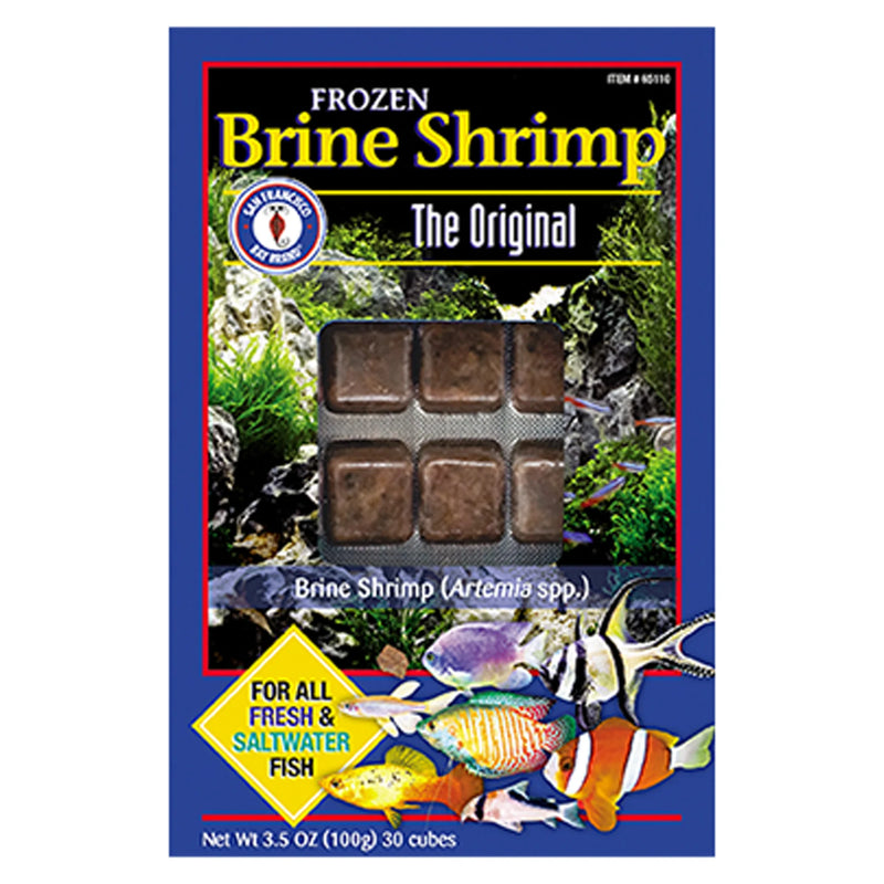 Load image into Gallery viewer, Sally&#39;s Frozen Brine Shrimp Fish Food

