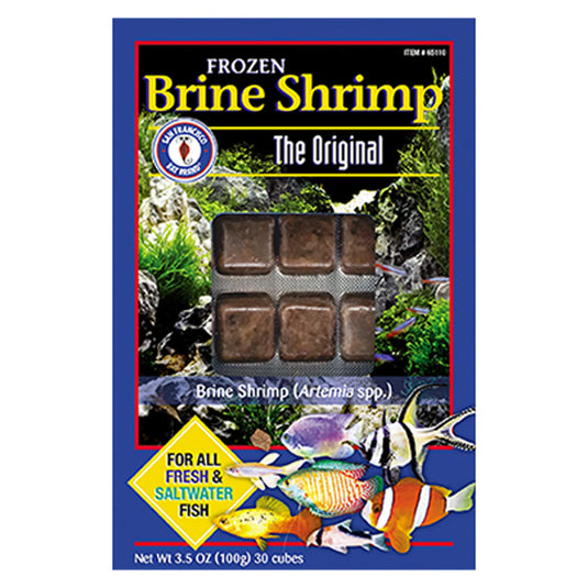Sally's Frozen Brine Shrimp Fish Food