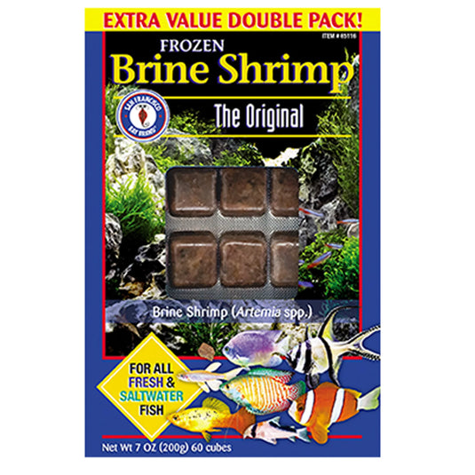 Sally's Frozen Brine Shrimp Fish Food