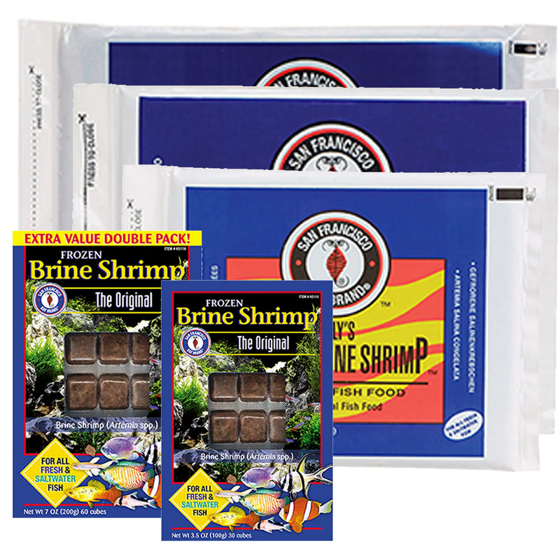 Load image into Gallery viewer, Sally&#39;s Frozen Brine Shrimp Fish Food
