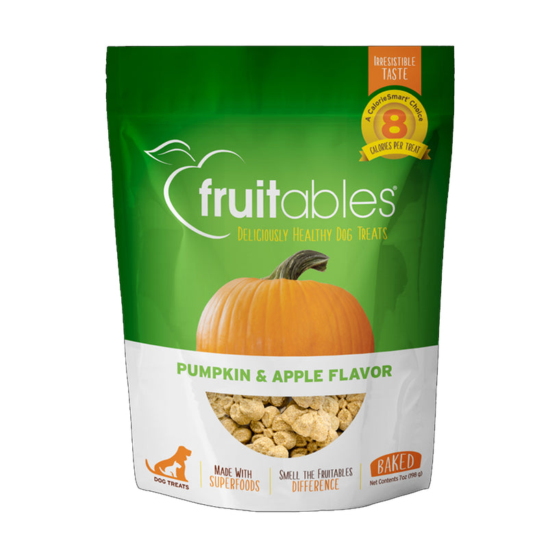Fruitables Pumpkin & Apple Flavour Dog Treats
