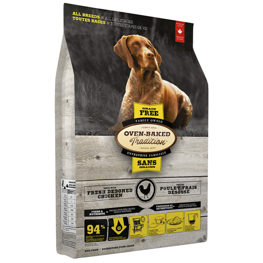 Oven Baked Tradition Grain Free Dog Food - Chicken 🍁