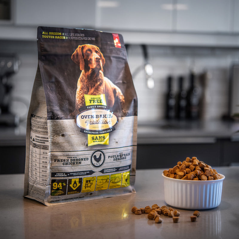 Oven Baked Tradition Grain Free Dog Food - Chicken 🍁
