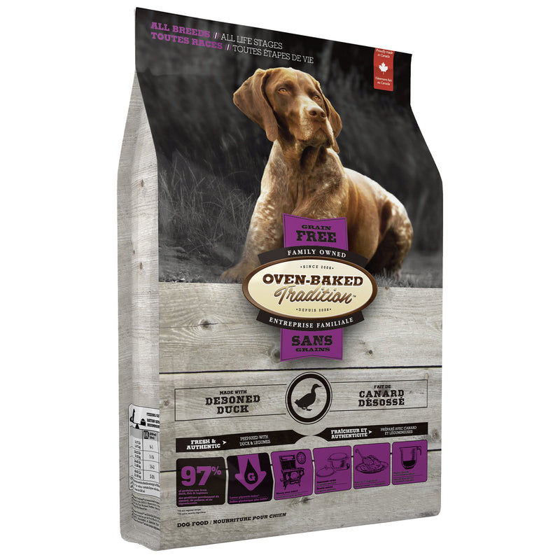 Oven Baked Tradition Grain Free Dog Food - Duck 🍁
