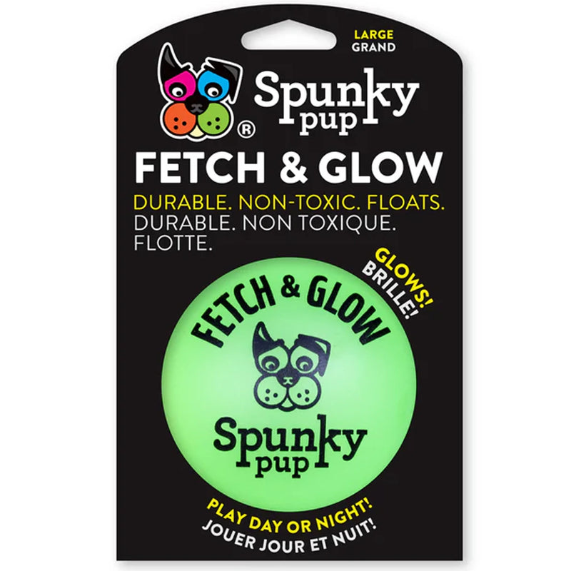Load image into Gallery viewer, Spunky Pup Flash &amp; Glow Ball Dog Toy - Large
