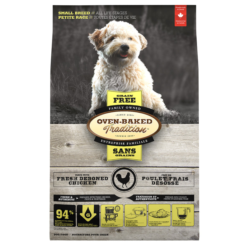 Oven Baked Tradition Small Breed Grain Free Dog Food - Chicken