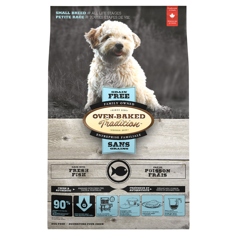 Oven Baked Tradition Small Breed Grain Free Dog Food - Fish