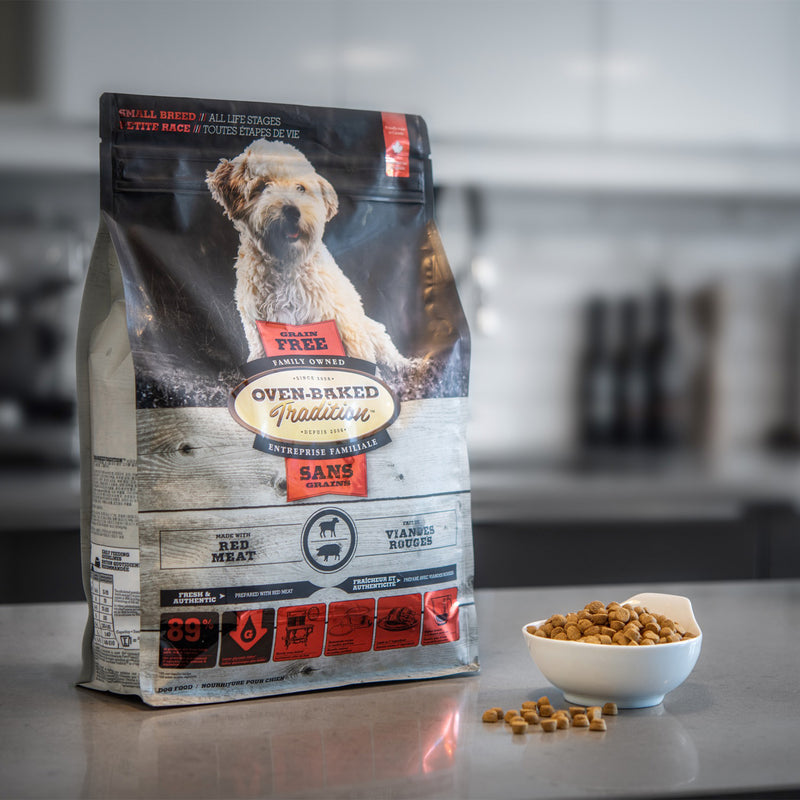 Oven Baked Tradition Small Breed Grain Free Dog Food - Red Meat