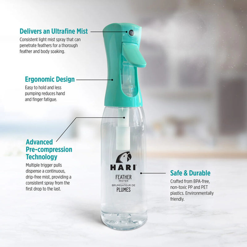 Load image into Gallery viewer, HARI Feather Mister - 500 mL Capacity - Teal
