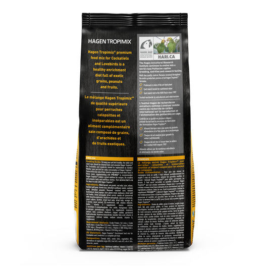 Tropimix Enrichment Diet Formula Cockatiels - Lovebirds 🍁