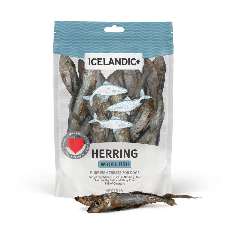 Icelandic+ Herring Whole Fish Dog Treat - 3oz
