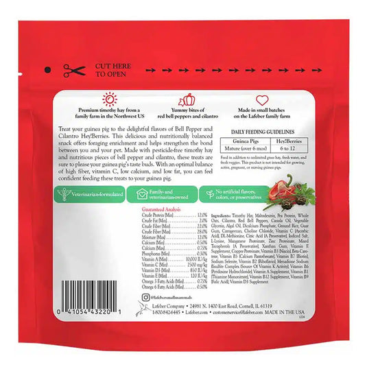 Hey! Berries for Guinea Pigs - Bell Pepper & Cilantro 5 oz