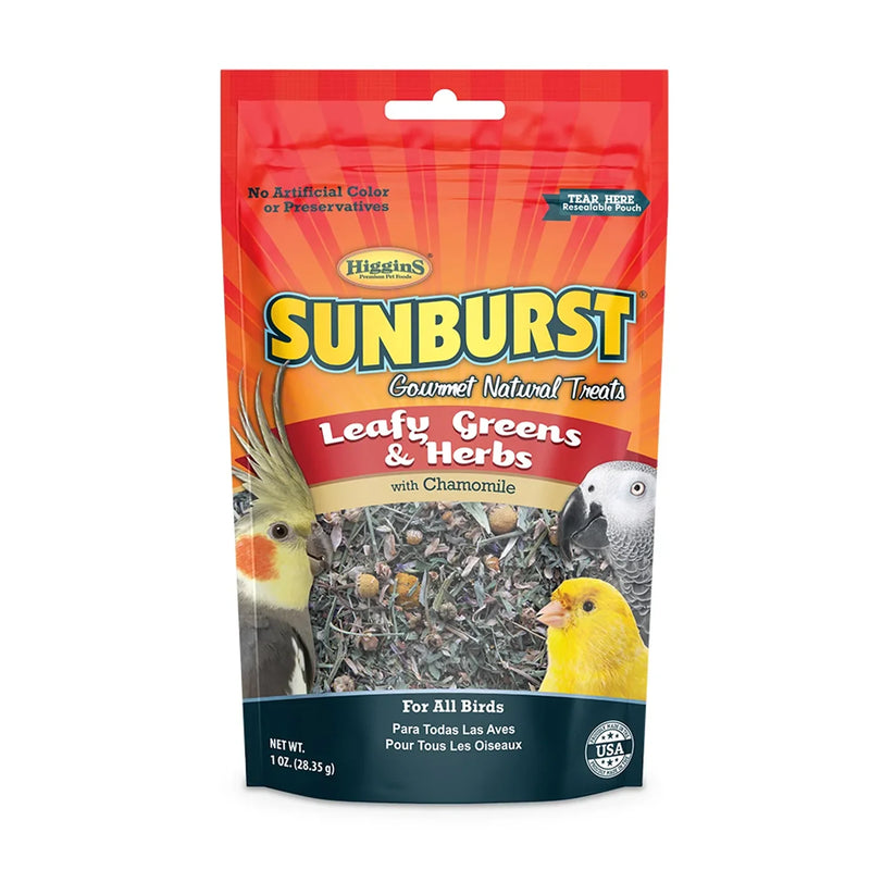 Load image into Gallery viewer, Higgins Sunburst Treats Leafy Greens &amp; Herbs
