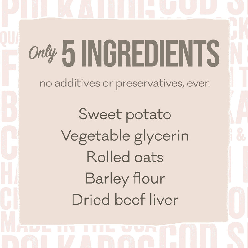 Polkadog Soft & Chewy Wonder Nuggets - Sweet Potato & Beef Liver

