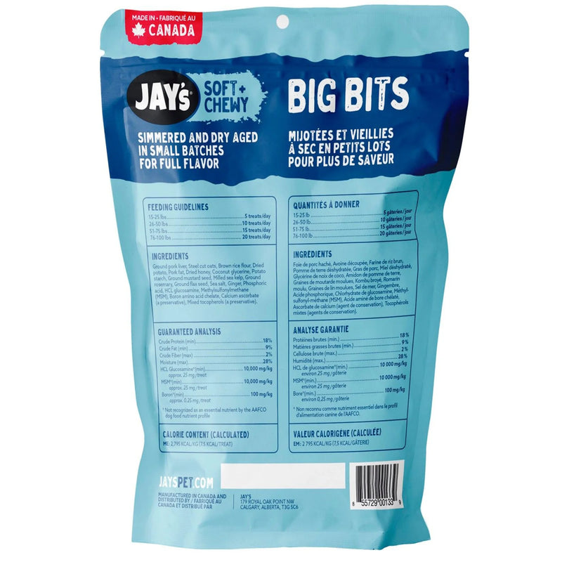 Load image into Gallery viewer, Jay&#39;s Big Bits Hip &amp; joint Dry Aged Liver Treats - 200g
