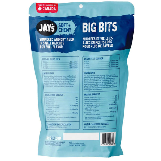 Jay's Big Bits Hip & joint Dry Aged Liver Treats - 200g