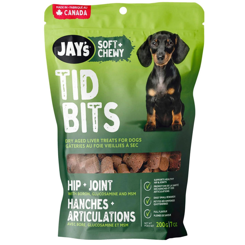 Load image into Gallery viewer, Jay&#39;s Tid Bits Hip &amp; joint Dry Aged Liver Treats - 200g
