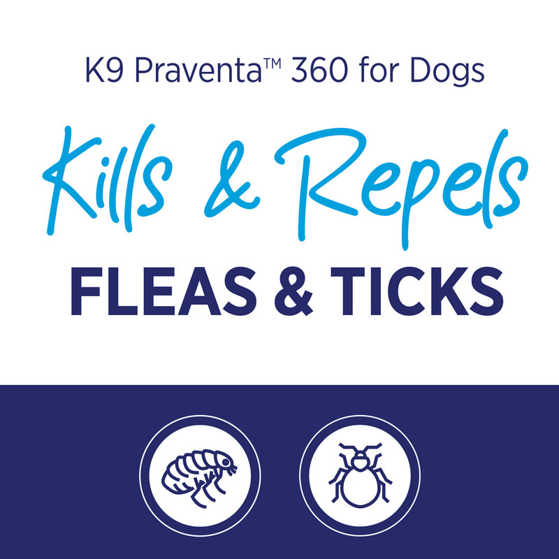 K9 Praventa 360 Flea & Tick Treatment - Small Dogs
