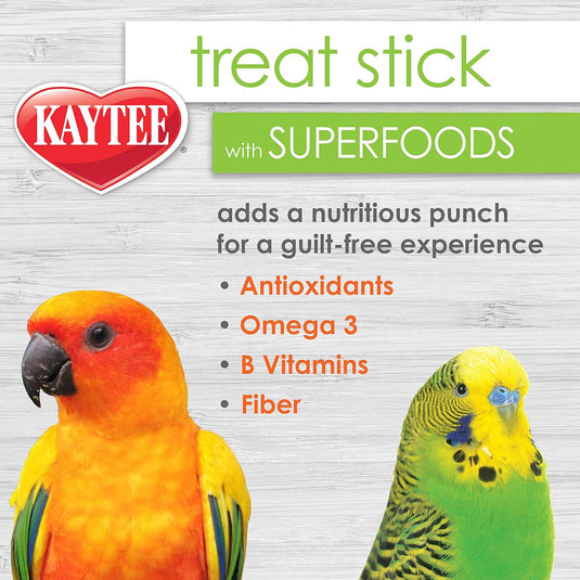 Kaytee Superfood Treat Sticks with Spinach & Kale - 5.5 oz