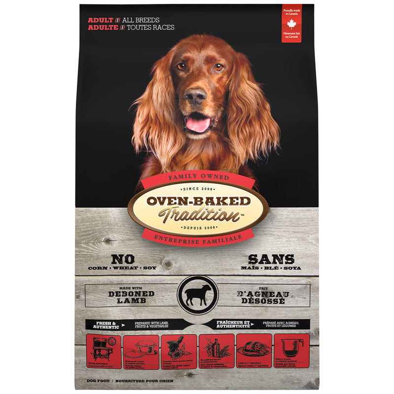 Oven Baked Tradition All Breed Adult Dog Food - Lamb Sample 🍁
