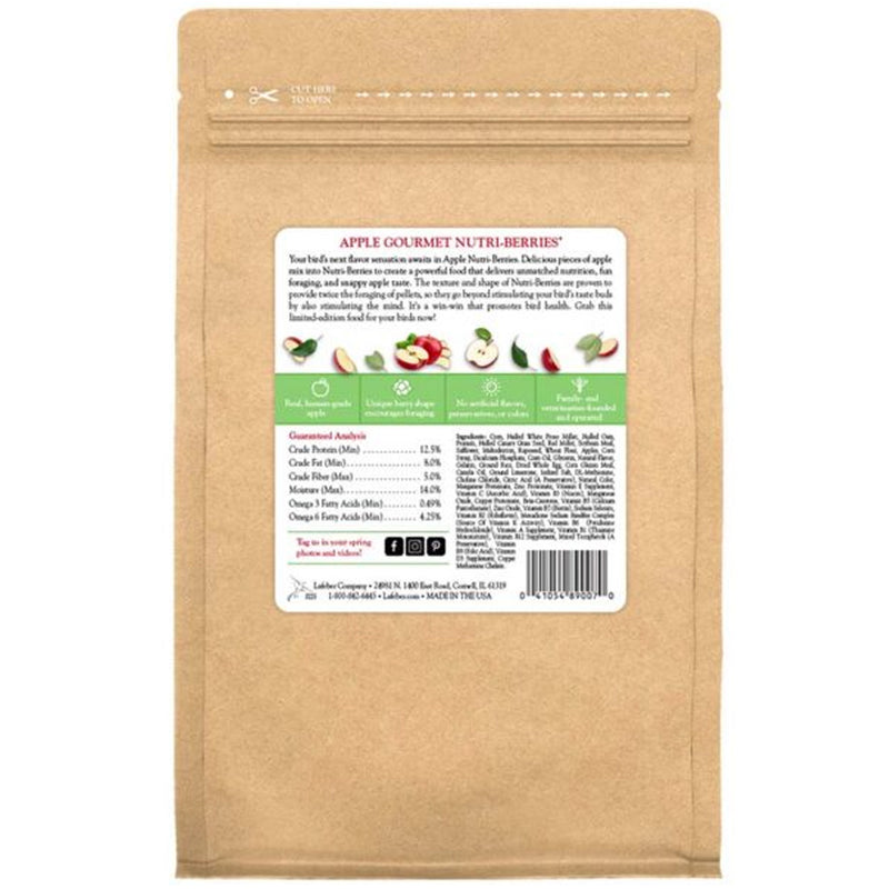 Lafeber's LIMITED EDITION Apple Nutri-Berries for Small Birds
