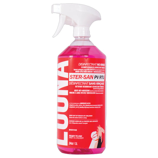 Loona Ster-San PV RTU No-Rinse Disinfectant - 1 L