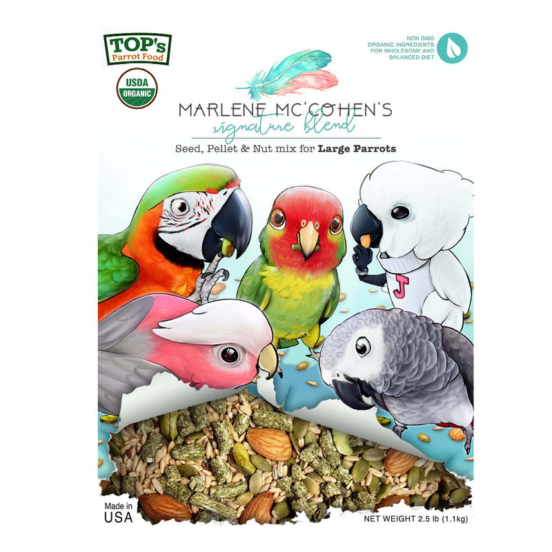 Tops Marlene Mc'Cohen's Signature Enrichment Blend - Large Parrot