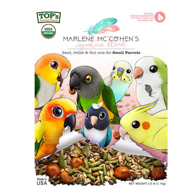 TOP's Marlene Mc'Cohen's Signature Enrichment Blend - Small Parrot