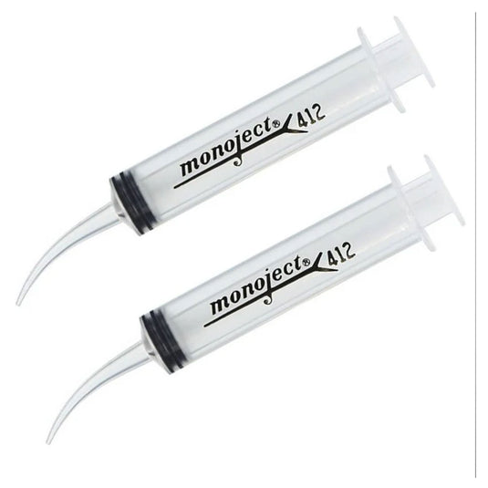 Monoject Curved Tip Handfeeding Syringe 12 cc