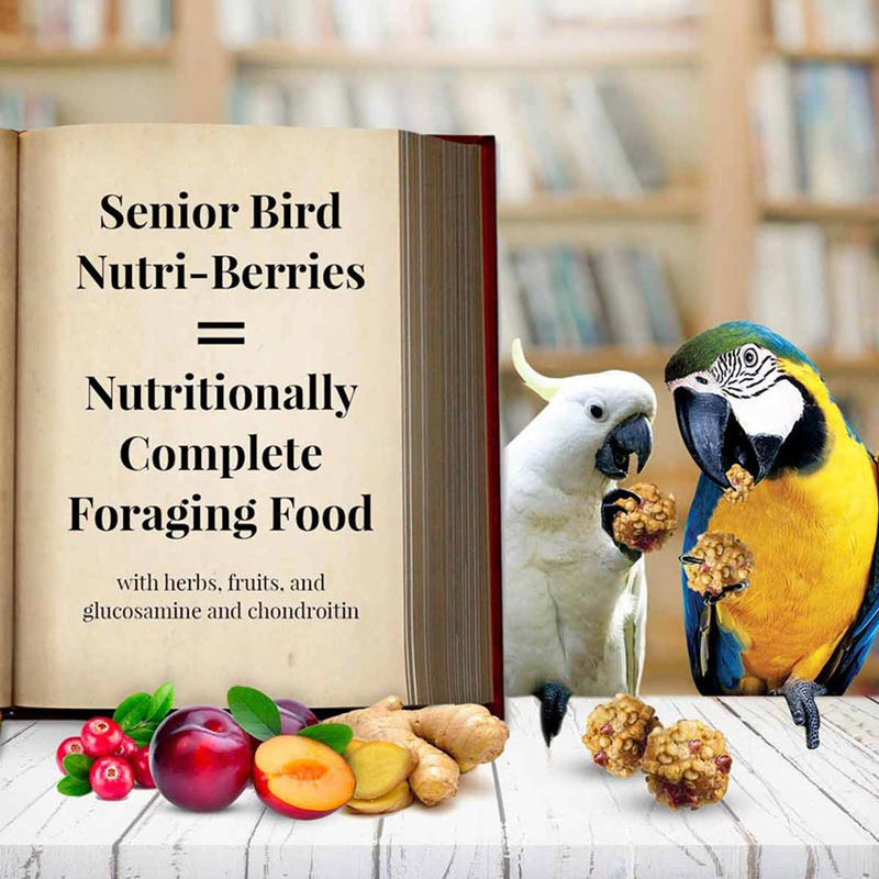 Nutri-Berries Senior Bird Macaw / Cockatoo - 10 oz
