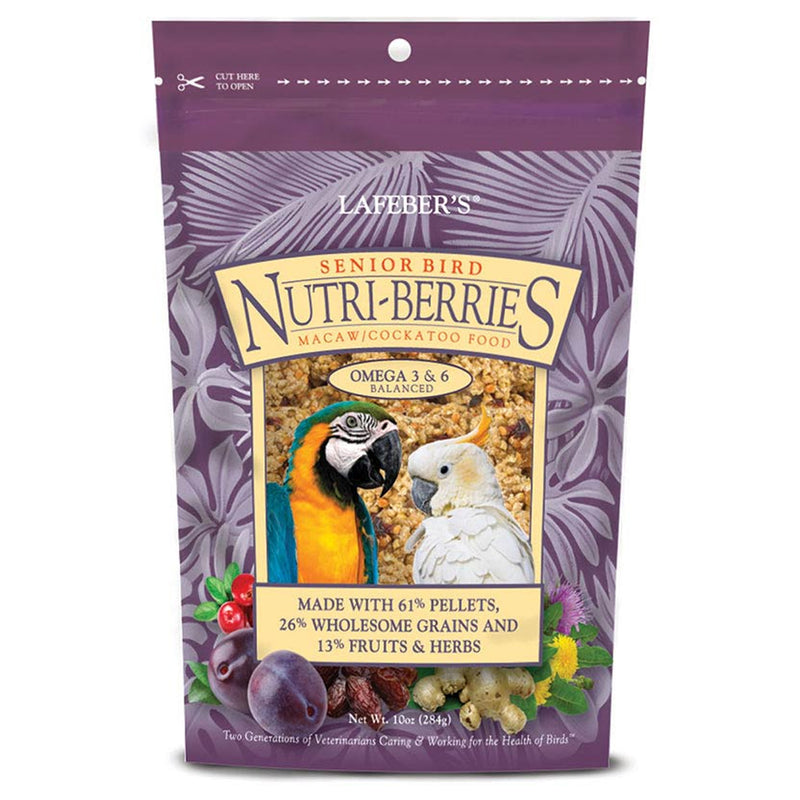 Nutri-Berries Senior Bird Macaw / Cockatoo - 10 oz
