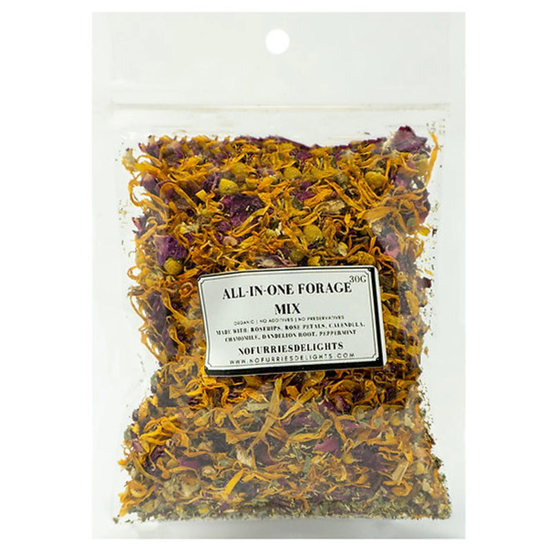 Load image into Gallery viewer, No Furries Delghts All-in-One Small Pet Forage / Tea Mix - 30g
