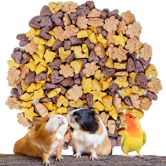 No Furries Delights Very Fruity Bites - All Natural Bird & Small Pet Treat 50g