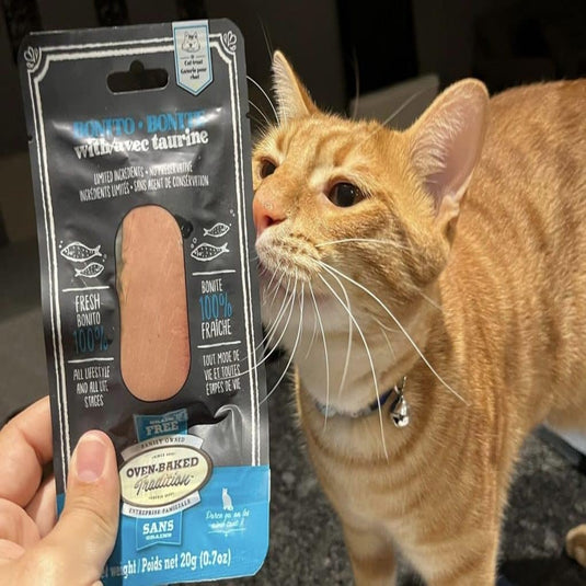 Oven Baked Tradition Bonito with Taurine Cat Fillet Treat 12 x 20g 🍁